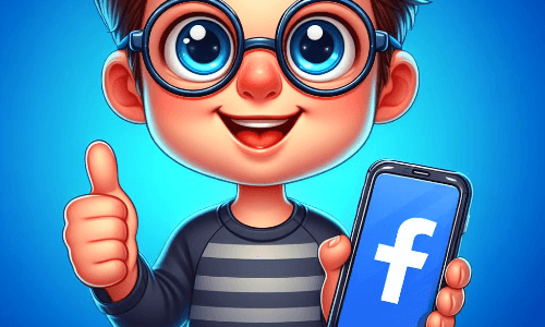 garoto conta anúncios Facebook